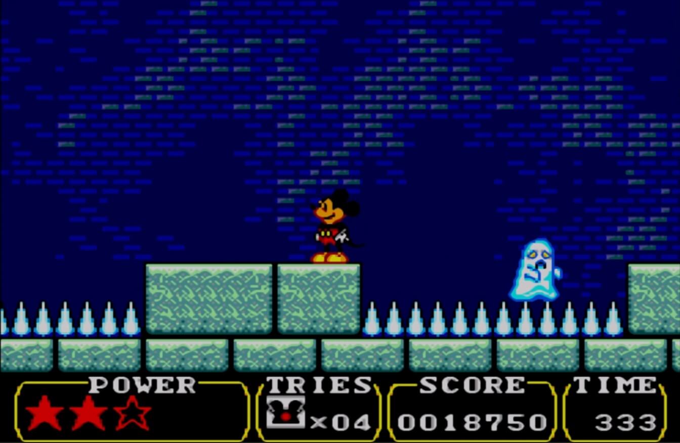 Land of Illusion Starring Mickey Mouse - геймплей игры Sega Master System\Sega Mark III